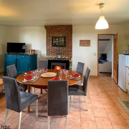 Rural En Normandie Avec Animaux Admis Et Wifi, Nature Et Calme - Fr-1-497-227 Feriehus La Trinite-des-Laitiers
