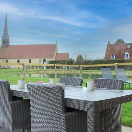 Rural En Normandie Avec Animaux Admis Et Wifi, Nature Et Calme - Fr-1-497-227 Feriehus La Trinite-des-Laitiers