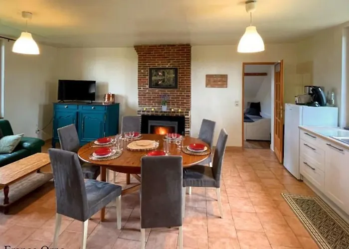 Rural En Normandie Avec Animaux Admis Et Wifi, Nature Et Calme - Fr-1-497-227 度假居 La Trinite-des-Laitiers