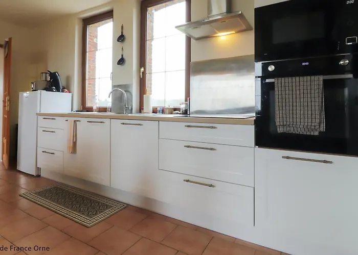 Rural En Normandie Avec Animaux Admis Et Wifi, Nature Et Calme - Fr-1-497-227 度假居