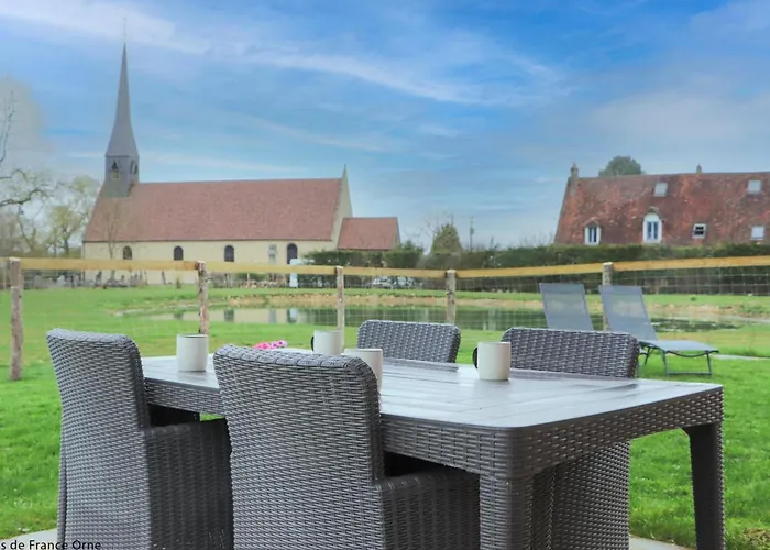 Rural En Normandie Avec Animaux Admis Et Wifi, Nature Et Calme - Fr-1-497-227 度假居 La Trinite-des-Laitiers